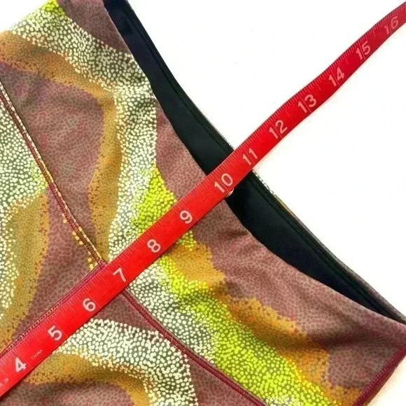 Noli Earthy Dot Camo Sedona Higb Waist Quick Wick 4 Way Stretch Legging Size S - Picture 13 of 15